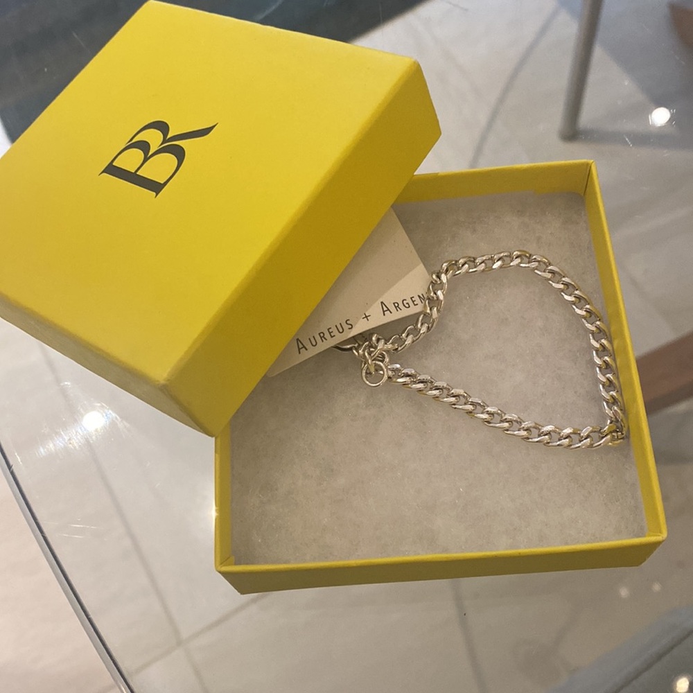 Silver bracelet from banana republic